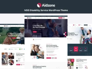 Aidzone – NDIS Disability Service WordPress Theme