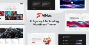 Ainus – AI Agency & Technology WordPress Theme