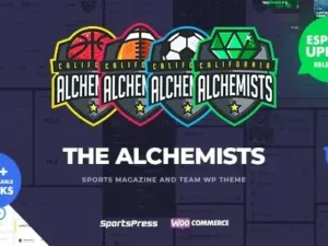 Alchemists – eSports & Gaming and News WordPress Theme