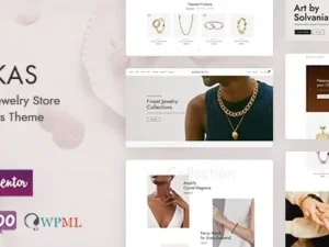 Alukas – Modern Jewelry Store WordPress Theme