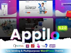 Appilo App Landing Page WordPress Theme