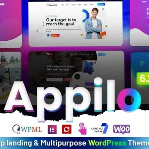 Appilo App Landing Page WordPress Theme