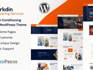 Arkdin – Air Conditioning Services WordPress Theme