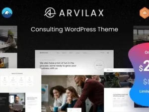 Arvilax – Business Consulting WordPress Theme