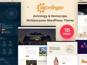 Astrologer – Horoscope and Astrology WordPress Theme