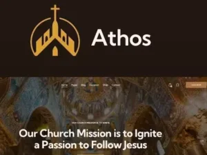 Athos – Orthodox Christian Church WordPress Theme