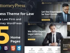 Attorney Press – Lawyer WordPress Theme