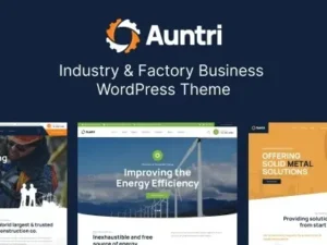 Auntri – Industry & Factory WordPress Theme