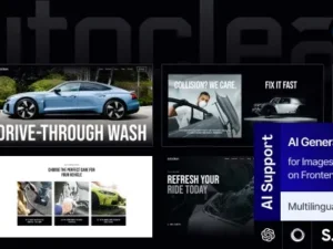 Auto Clean – Car Wash & Repair Shop WordPress Theme