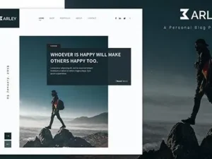 Barley – Creative Personal WordPress Blog Theme