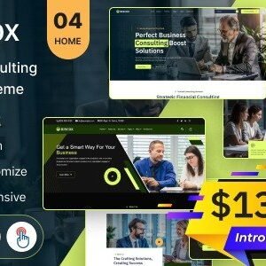 Biscox Business Consulting WordPress Theme