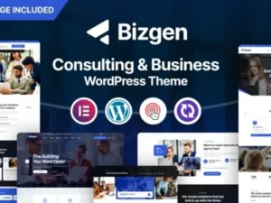 Bizgen – Business Consulting WordPress Theme + RTL