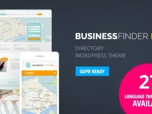 Business Finder Directory Listing WordPress Theme