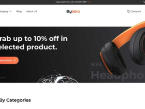 Byteko – Digital Gadgets Electronics Shop WooCommerce Elementor Template Kit for wordpress