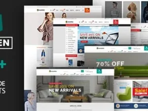 Caden Mega Store Responsive WordPress Theme