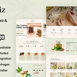 Canabiz – Weed Medical Marijuana, Cannabis Shop Theme