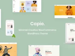 Capie – Minimal Creative WooCommerce WordPress Theme