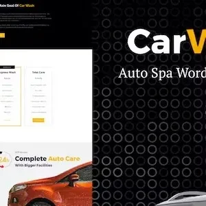 Car Wash – Auto Spa WordPress Theme