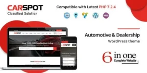 CarSpot – Automotive Car Dealer WordPress Classified Theme
