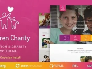 Children Charity – Nonprofit & NGO WordPress Theme