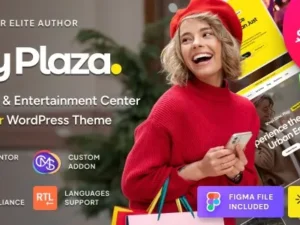 City Plaza – Entertainment Center & Shopping Mall WordPress Theme