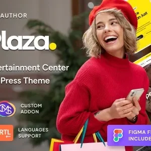 City Plaza – Entertainment Center & Shopping Mall WordPress Theme