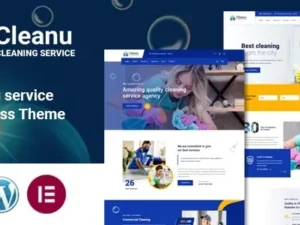 Cleanu – Cleaning Services WordPress Theme
