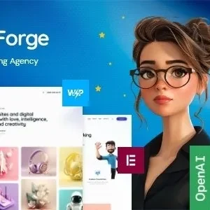 CodeForge – IT Company WordPress Theme