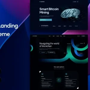 Coindox – ICO & Crypto Landing WordPress Theme