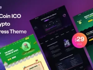 Coinlye – Meme coin ICO & Crypto WordPress Theme