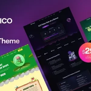 Coinlye – Meme coin ICO & Crypto WordPress Theme