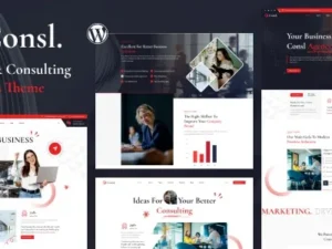 Consl – Consulting Business WordPress Theme