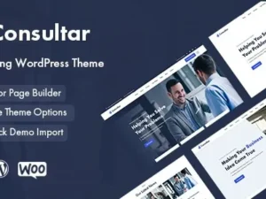 Consultar – Consulting Business WordPress Theme
