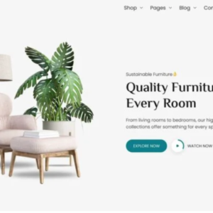 Couchly – Furniture Store WooCommerce Elementor Template Kit