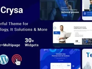 Crysa – IT Solutions WordPress