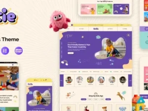 Cutie – Children School, Toys Store Theme
