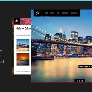 DK Photography WordPress Theme