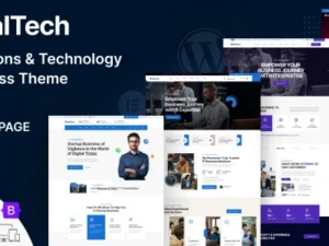 Daltech IT Solutions & Technology WordPress Theme