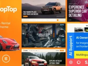 Drop-Top – Car Listing, Dealership & Rental WordPress Theme