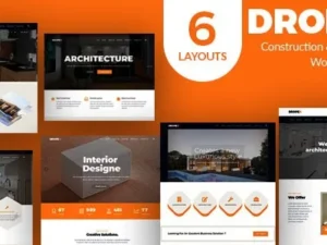 Dropex – Architecture WordPress Theme
