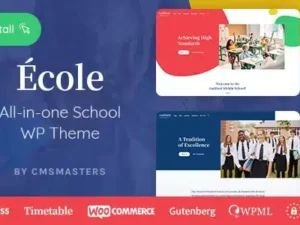 Ecole – Education & School WordPress Theme