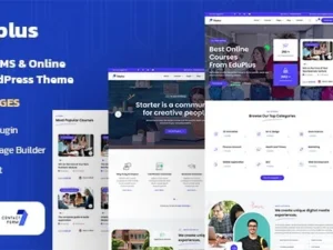 Edplus – Education & Online Course WordPress Theme