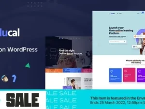 Educal – Online Courses & Education WordPress Theme + RTL