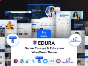 Edura – Online Courses & Education WordPress Theme