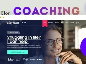 Efor – Coaching & Online Courses WordPress Theme
