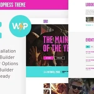 EmojiNation – Night Club & Concert Event WordPress Theme