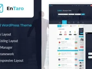 Entaro – Job Portal WordPress Theme