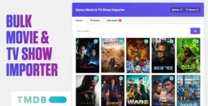 Epiza – Bulk Movie & TV Show Importer For WordPress