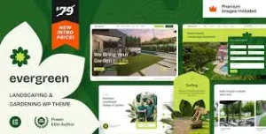 EverGreen – Landscaping Gardening WordPress Theme