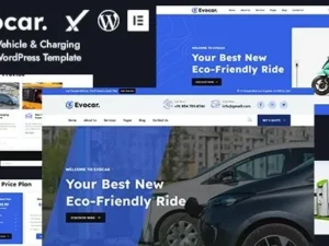 Evocar – Electric Vehicle & Charging Station WordPress Theme